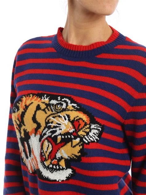 gucci tiger back|gucci tiger sweater women.